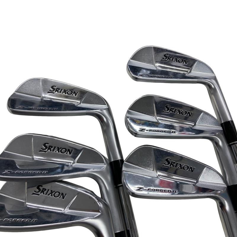 【中古】 ダンロップ SRIXON Z-FORGED II 6S アイアンセット IR Dynamic Gold D.S.T (フレックスS) メンズ 男性用 右利き 右用 Cランク ゴルフクラブ