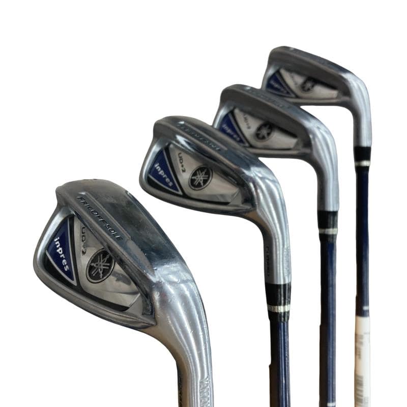 【中古】 ヤマハ inpres UD+2(2019) 4S アイアン書き割り IR MX-519i (フレックスR) メンズ 成人男性用 右利き 右用 C位置づける ゴルフ野球クラブ