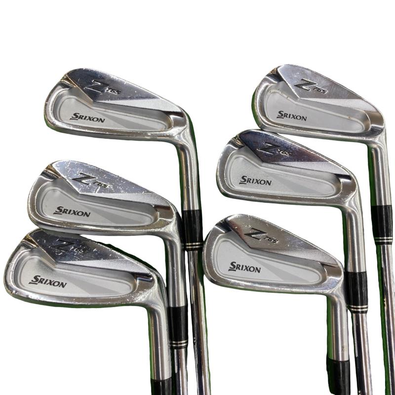 【中古】 ダンロップ SRIXON Z765 6S アイアンセット IR NS PRO MODUS3 TOUR105 (フレックスS) メンズ 男性用 右利き 右用 Cランク ゴルフクラブ