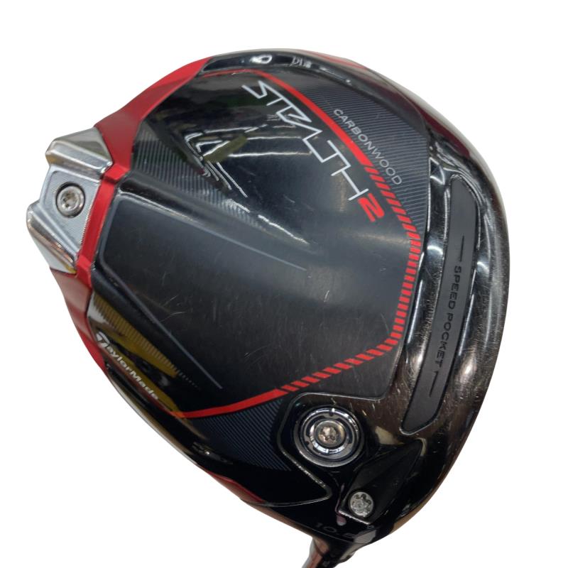 【中古】 テーラーメイド STEALTH2 10.5° ドライバー DR TENSEI RED TM50(STEALTH DR) (フレックスS) メンズ 男性用 右利き 右用 Cランク ゴルフクラブ