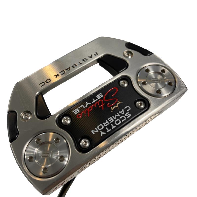 【中古】 タイトリスト SCOTTY CAMERON STUDIO STYLE FASTBACK OC(2025) 34in パター PT スチール写真 (フレックス余分の物) メンズ 成人男性用 右利き 右用 C位置づける ゴルフ野球クラブ