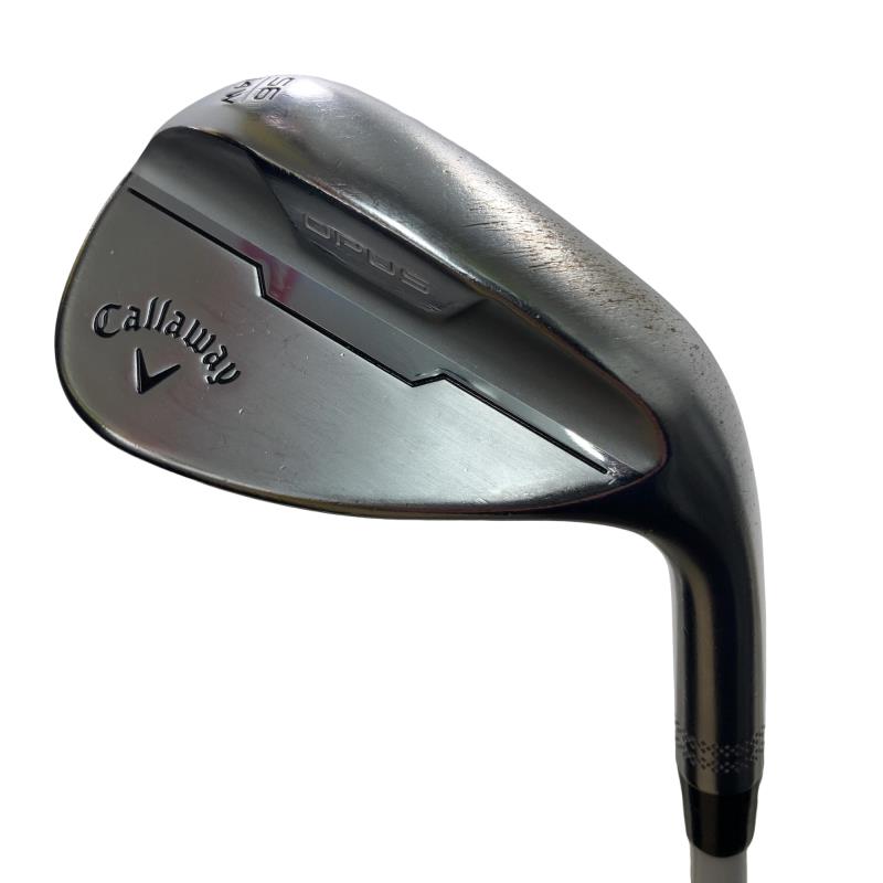 【中古】 キャロウェイ OPUS クロム 56°/14°W ウェッジ WG 純正特注シャフト (フレックスS) メンズ 男性用 右利き 右用 Dランク ゴルフクラブ