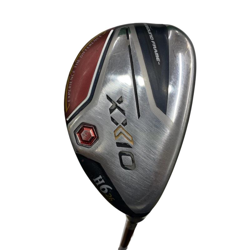 【中古】 ダンロップ XXIO(2022) H6(レッド) ユーティリティ UT XXIO MP1200(HB) レッド (フレックスR) メンズ 男性用 右利き 右用 Cランク ゴルフクラブ