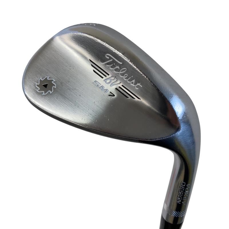 【中古】 タイトリスト VOKEY SPIN MILLED SM7 周遊旅行Cr 56°/10°S ウェッジ WG Dynamic Gold (フレックスS) メンズ 成人男性用 右利き 右用 C位置づける ゴルフ野球クラブ