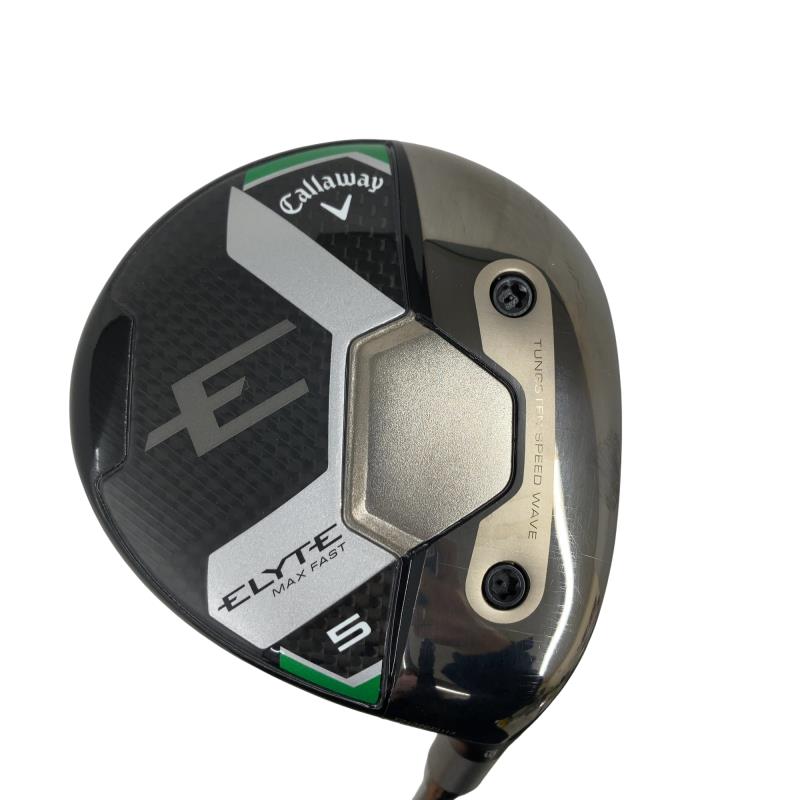 【中古】 キャロウェイ ELYTE MAX FAST 5W フェアウェイウッド FW LIN-Q GREEN 40 for CW(ELYTE FW) (フレックスR) メンズ 男性用 右利き 右用 Cランク ゴルフクラブ