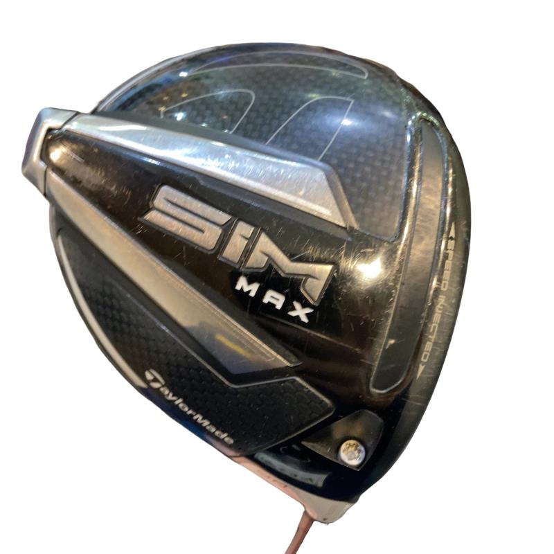【中古】 テーラーメイド SIM MAX 9° ドライバー DR リシャフト (フレックスその他) メンズ 男性用 右利き 右用 Cランク ゴルフクラブ