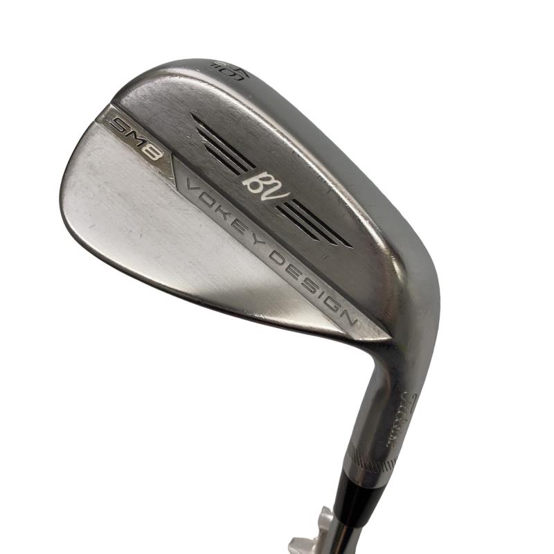 【中古】 タイトリスト VOKEY SPIN MILLED SM8 周遊旅行Cr 46°/10°F ウェッジ WG リシャフト (フレックス余分の物) メンズ 成人男性用 右利き 右用 E位置づける ゴルフ野球クラブ