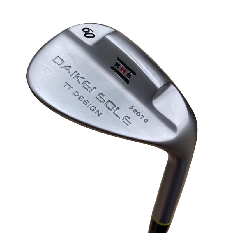 【中古】 特価メーカー KNSGOLF DAIKEI SOLE 60° ウェッジ WG NS PRO 950GH (フレックスS) メンズ 男性用 右利き 右用 Cランク ゴルフクラブ