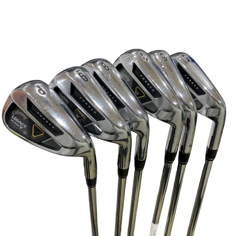 【中古】 キャロウェイ LEGACY BLACK(2013) 6S アイアン仕掛ける IR Dynamic Gold (フレックスS) メンズ 成人男性用 右利き 右用 C序列付ける ゴルフ野球クラブ