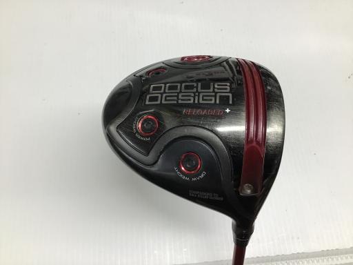 【中古】 DOCUS DOCUS DESIGN RELOADED+(ブラック) 1W ドライバー DR DOCUS Slugger T2 (フレックスR) メンズ 男性用 右利き 右用 Cランク ゴルフクラブ
