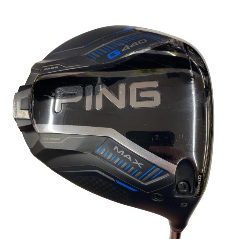 【中古】 ピン G440 MAX  9° １番ウッド DR PING TOUR 2.0 CHROME 75(DR) (フレックスR) メンズ 成人男性用 右利き 右用 C序列付ける ゴルフ野球クラブ