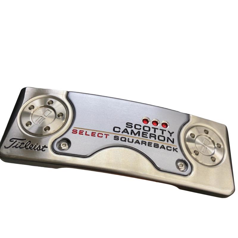 【中古】 タイトリスト SCOTTY CAMERON select SQUAREBACK(2018) 33インチ パター PT スチール (フレックスその他) メンズ 男性用 右利き 右用 Bランク ゴルフクラブ