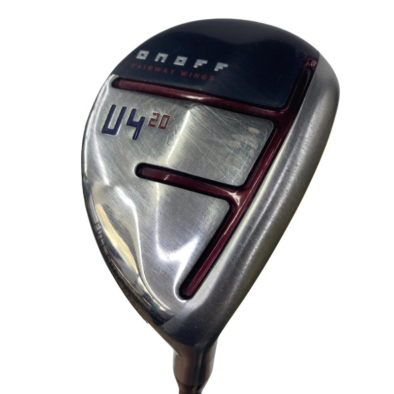 【中古】 ダイワ(グローブライド) ONOFF FAIRWAY WINGS(2020) AKA U4 ユーティリティ UT SMOOTH KICK MP-520U (フレックスSR) メンズ 男性用 右利き 右用 Cランク ゴルフクラブ|ゴルフパートナー 中古クラブ店