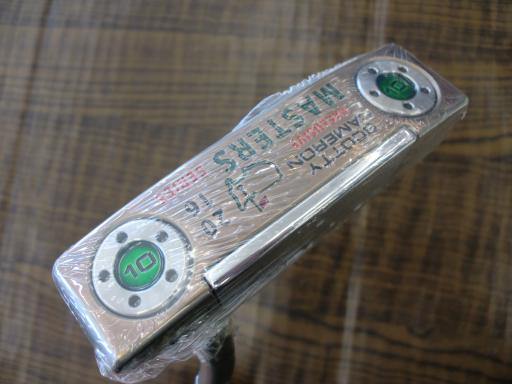 【中古】 タイトリスト SCOTTY CAMERON 2016 MASTERS(いの一番型) 35in パター PT スチール写真 (フレックス余分の物) メンズ 成人男性用 右利き 右用 N位置づける ゴルフ野球クラブ
