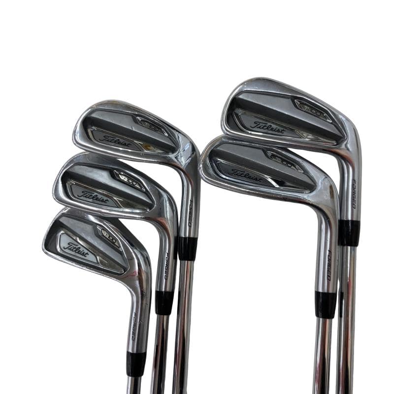 【中古】 タイトリスト Titleist T100 5S アイアンセット IR AMT TOUR WHITE (フレックスS) メンズ 男性用 右利き 右用 Cランク ゴルフクラブ