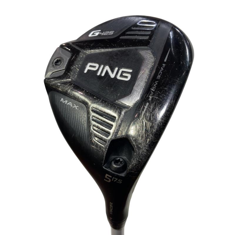 【中古】 ピン G425 MAX 5W フェアウェイウッド FW 純然たる特注矢がら (フレックスS) メンズ 成人男性用 右利き 右用 D位置づける ゴルフ野球クラブ