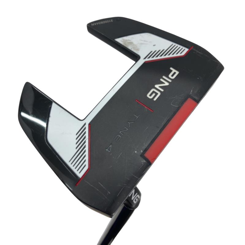 【中古】 ピン PING TYNE 4(2021)(長さ調整機能付き)(PP58) パター PT スチール (フレックスその他) メンズ 男性用 右利き 右用 Cランク ゴルフクラブ