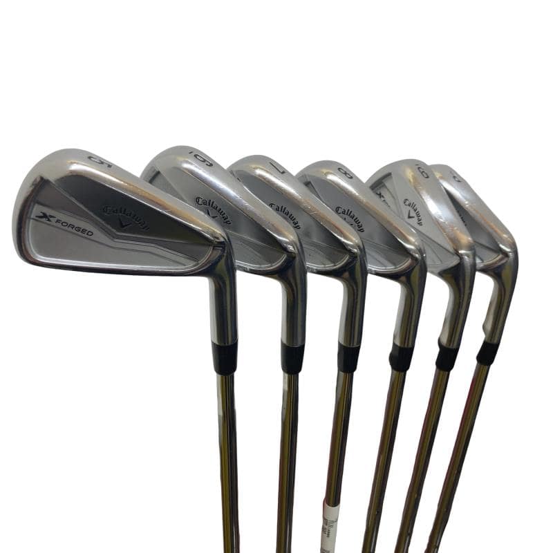 【中古】 キャロウェイ X FORGED(2024) 6S アイアンセット IR リシャフト (フレックスその他) メンズ 男性用 右利き 右用 Cランク ゴルフクラブ|ゴルフパートナー 中古クラブ店