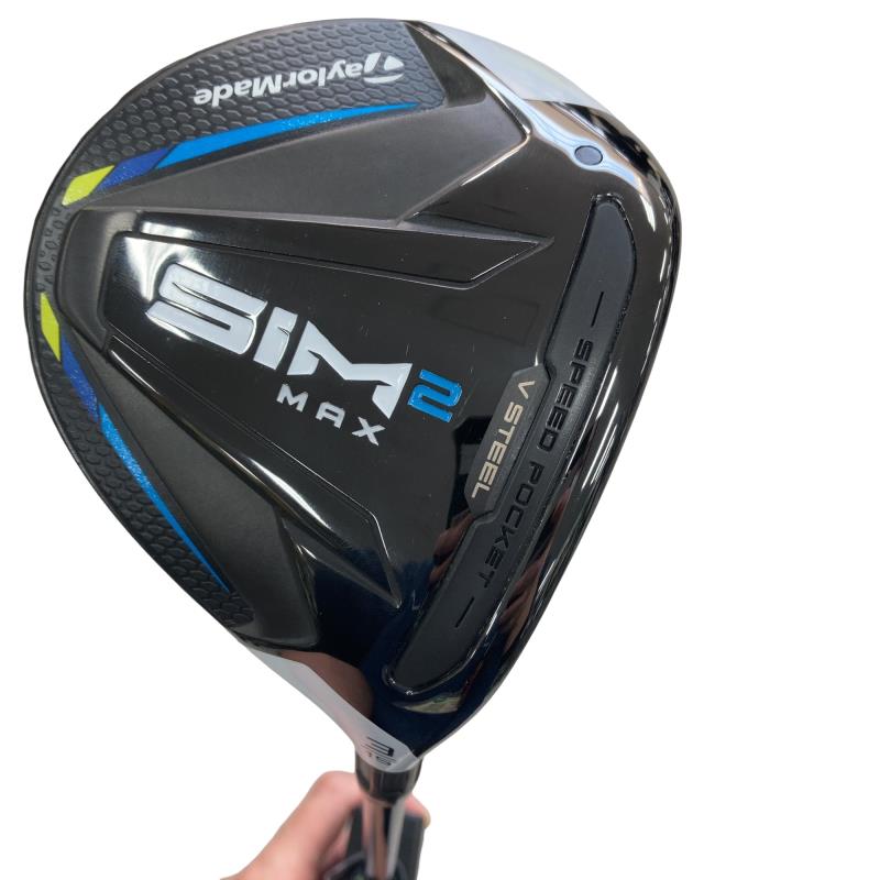 【中古】 テーラーメイド SIM2 MAX 3W フェアウェイウッド FW TENSEI BLUE TM50(SIM2 FW) (フレックスR) メンズ 男性用 右利き 右用 Bランク ゴルフクラブ