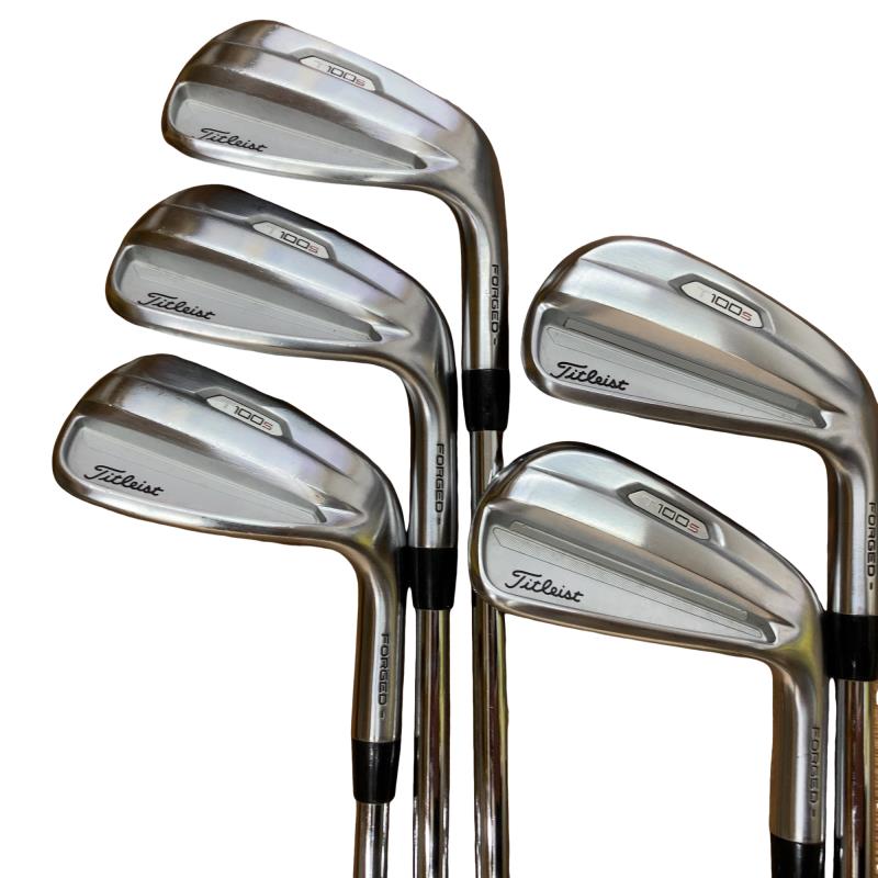 【中古】 タイトリスト Titleist T100S(2021) 5S アイアン仕掛ける IR NS PRO MODUS3 TOUR115 (フレックスS) メンズ 成人男性用 右利き 右用 C価値づける ゴルフ野球クラブ