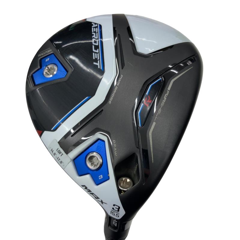 【中古】 コブラ cobra AEROJET MAX 3W フェアウェイウッド FW SPEEDER NX for Cobra(AEROJET FW) (フレックスR) メンズ 男性用 右利き 右用 Bランク ゴルフクラブ｜ゴルフパートナー 中古クラブ店