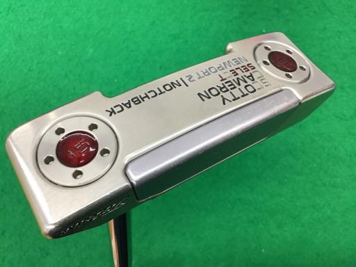 【中古】 タイトリスト SCOTTY CAMERON select NEWPORT 2 NOTCHBACK(2016) 34インチ パター PT スチール (フレックスその他) メンズ 男性用 右利き 右用 Cランク ゴルフクラブ｜ゴルフパートナー 中古クラブ店