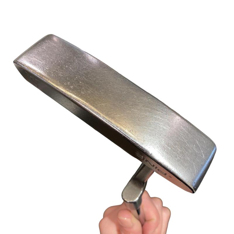 【中古】 ピン ANSER 2 PAT PEND ステンレス レフティ パター PT スチール (フレックスその他) メンズ 男性用 左利き レフティ 左用 Cランク ゴルフクラブ