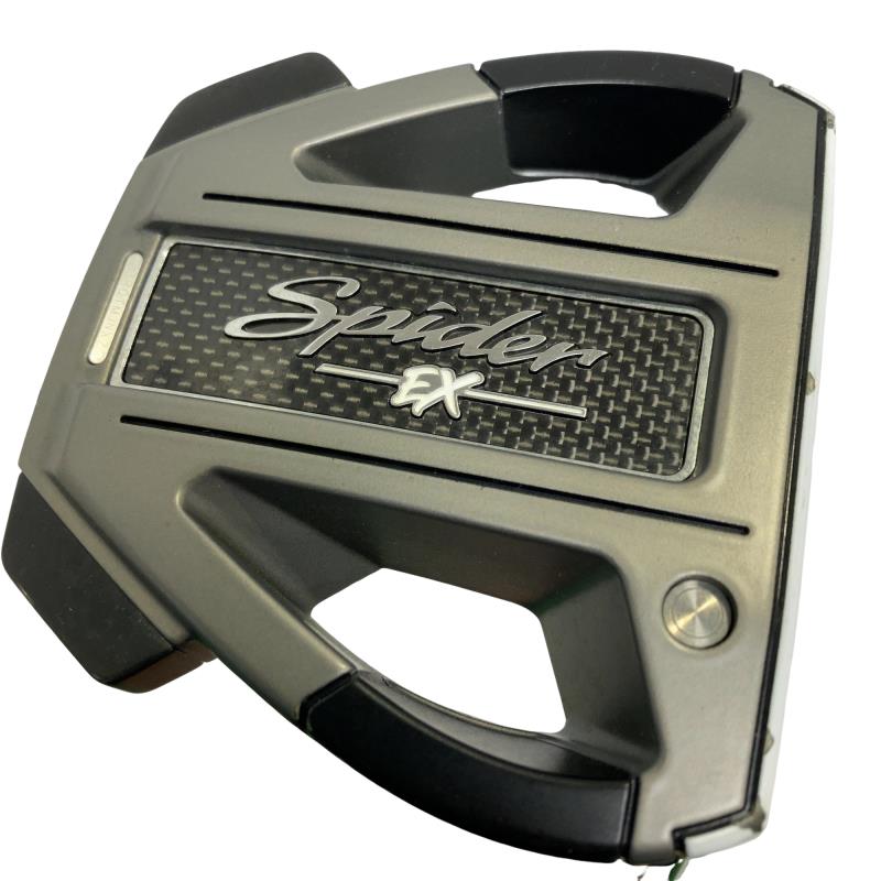 【中古】 テーラーメイド Spider EX PLATINUM/WHITE スモールスラント 34インチ パター PT スチール (フレックスその他) メンズ 男性用 右利き 右用 Cランク ゴルフクラブ