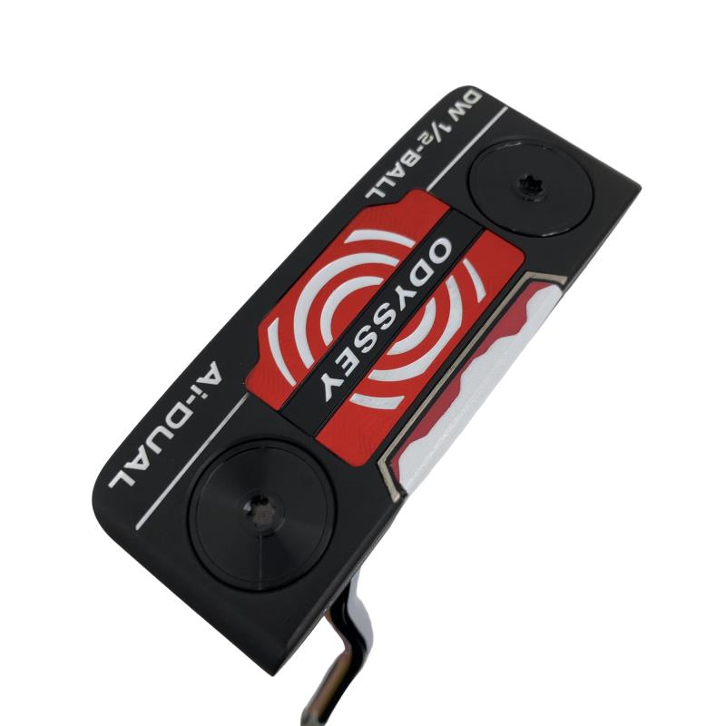 【中古】 オデッセイ Ai-DUAL DW 1/2-BALL DB 33in パター PT STROKE LAB 90 スチール写真 (フレックス余分の物) メンズ 成人男性用 右利き 右用 B序列付ける ゴルフ野球クラブ