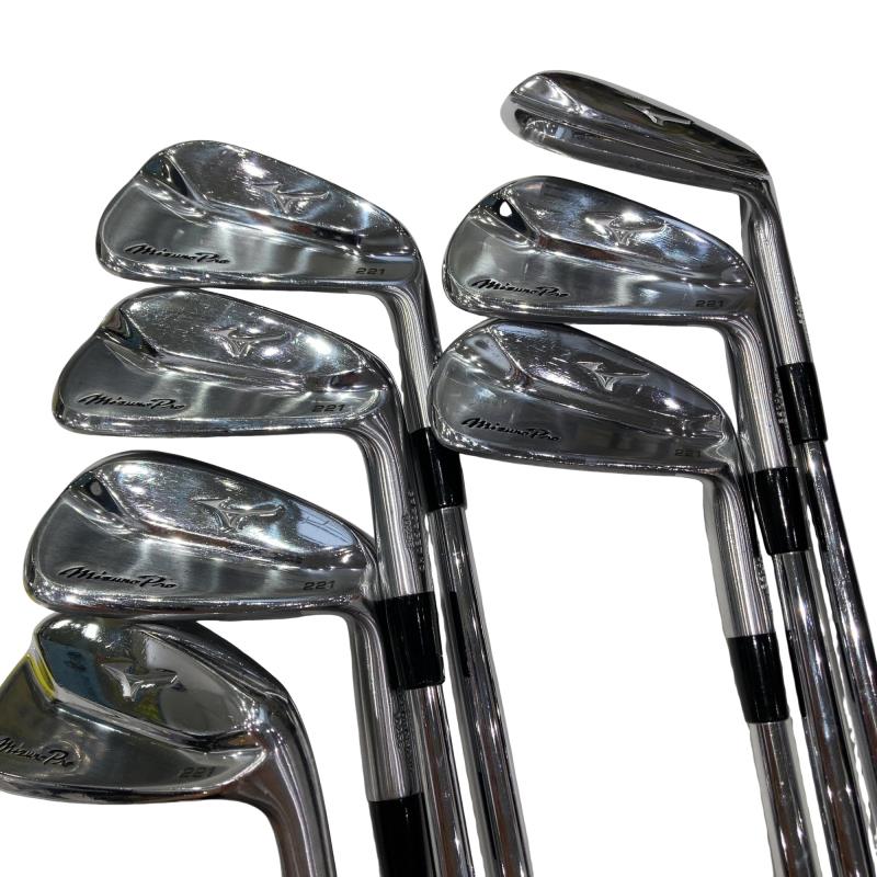 【中古】 ミズノ Mizuno Pro 221 8S アイアン仕掛ける IR 完全無欠特注立て坑 (フレックスS) メンズ 成人男性用 右利き 右用 C価値づける ゴルフ野球クラブ