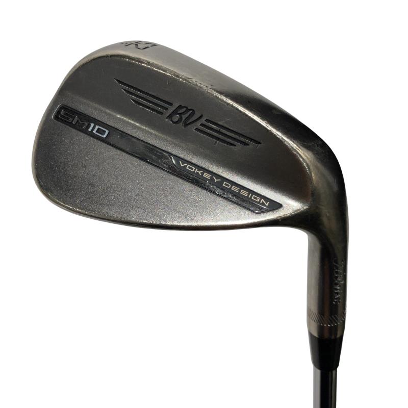 【中古】 タイトリスト VOKEY SPIN MILLED SM10 Ni 52°/12°F ウェッジ WG 純然たる特注矢がら (フレックスS) メンズ 成人男性用 右利き 右用 C位置づける ゴルフ野球クラブ