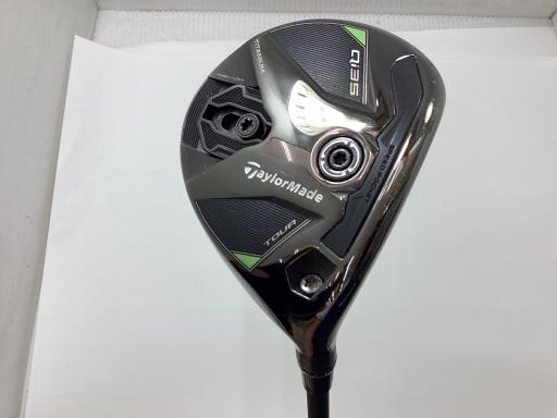 【中古】 テーラーメイド Qi35 TOUR 3W フェアウェイウッド FW Diamana SILVER TM55(Qi35 FW) (フレックスS) メンズ 男性用 右利き 右用 Cランク ゴルフクラブ