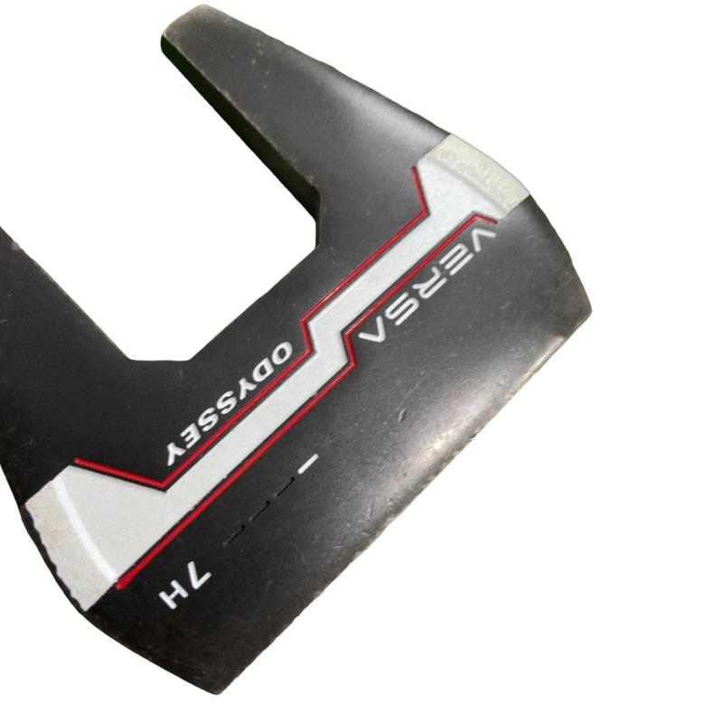 【中古】 オデッセイ VERSA #7H ブラック(ヴァーチカル) 33インチ パター PT スチール (フレックスその他) メンズ 男性用 右利き 右用 Dランク ゴルフクラブ