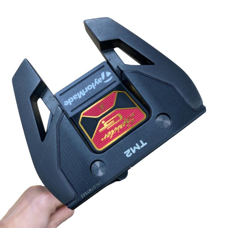 【中古】 仕立て屋お手伝いさん Spider GT BLACK TM2 33in パター PT スチール写真 (フレックス余分の物) メンズ 成人男性用 右利き 右用 C価値づける ゴルフ野球クラブ