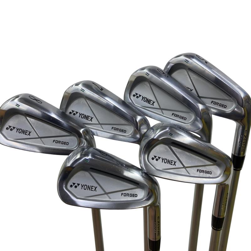 【中古】 ヨネックス EZONE CB 511 FORGED 6S アイアンセット IR 純正特注シャフト (フレックスX) メンズ 男性用 右利き 右用 Cランク ゴルフクラブ