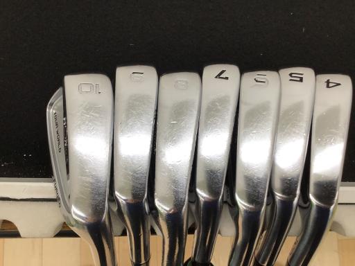 【中古】 本間ゴルフ TOUR WORLD TW717V FORGED 8S アイアンセット IR NS PRO MODUS3 TOUR120 (フレックスS) メンズ 男性用 右利き 右用 Cランク ゴルフクラブ