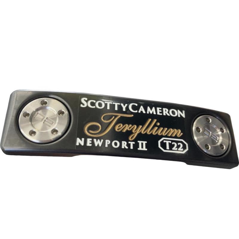 【中古】 タイトリスト SCOTTY CAMERON Teryllium T22 NEWPORT 2 33インチ パター PT スチール (フレックスその他) メンズ 男性用 右利き 右用 Bランク ゴルフクラブ