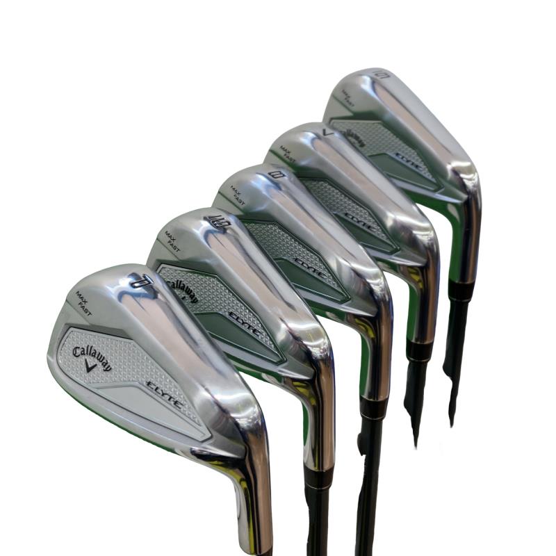 【中古】 キャロウェイ ELYTE MAX FAST 5S アイアン仕掛ける IR LIN-Q GREEN 40 for CW(ELYTE IR) (フレックスR) メンズ 成人男性用 右利き 右用 B位置付ける ゴルフ野球クラブ クラブ-ゴルフ-メンズクラブ