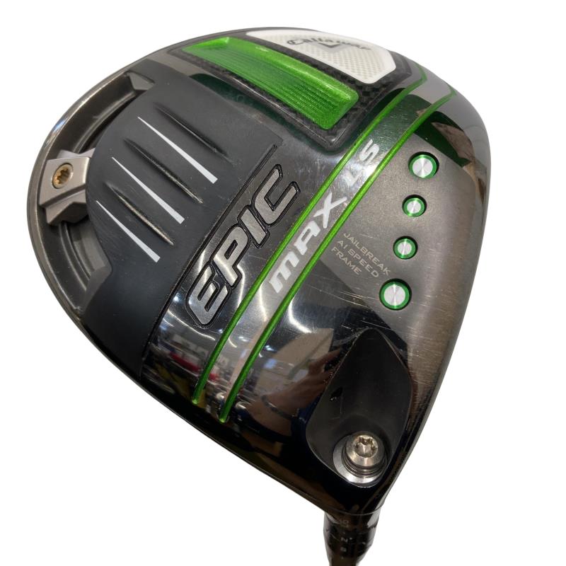 【中古】 キャロウェイ EPIC MAX LS 9° ドライバー DR 純正特注シャフト (フレックスS) メンズ 男性用 右利き 右用 Cランク ゴルフクラブ