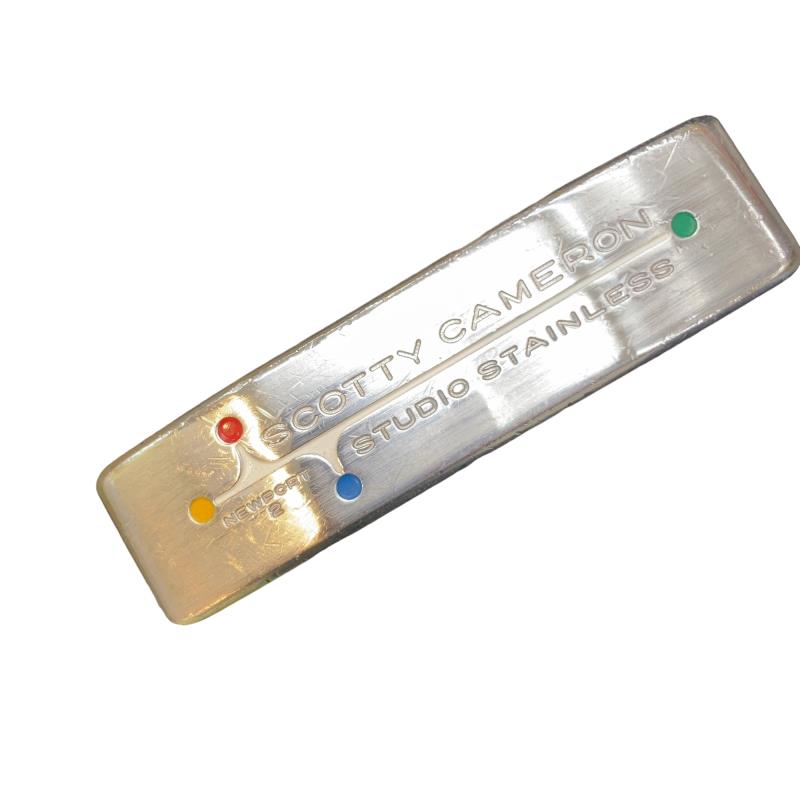 【中古】 タイトリスト SCOTTY CAMERON STUDIO STAINLESS NEWPORT 2 35インチ パター PT スチール (フレックスその他) メンズ 男性用 右利き 右用 Cランク ゴルフクラブ|ゴルフパートナー 中古クラブ店