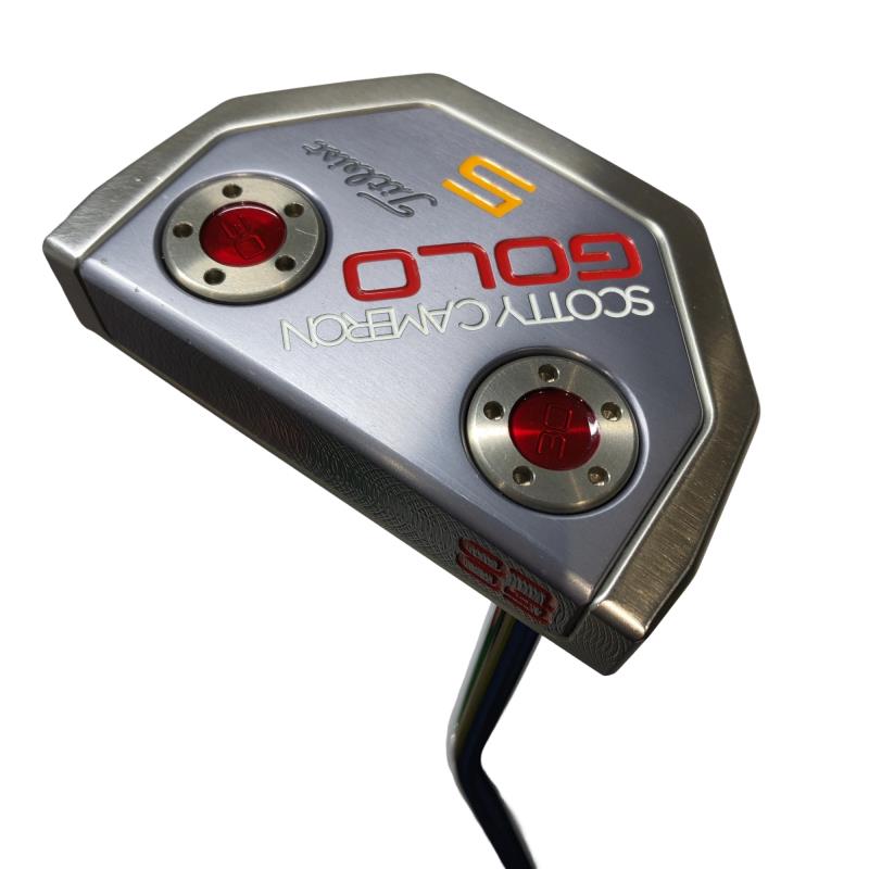 【中古】 タイトリスト SCOTTY CAMERON GoLo 5(2015) 34インチ レフティ パター PT スチール (フレックスその他) メンズ 男性用 左利き レフティ 左用 Cランク ゴルフクラブ