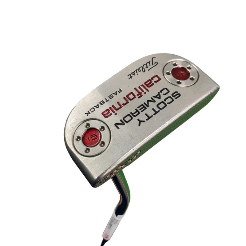 【中古】 タイトリスト SCOTTY CAMERON California FASTBACK(2012) 34in パター PT スチール写真 (フレックス余分の物) メンズ 成人男性用 右利き 右用 C序列付ける ゴルフ野球クラブ