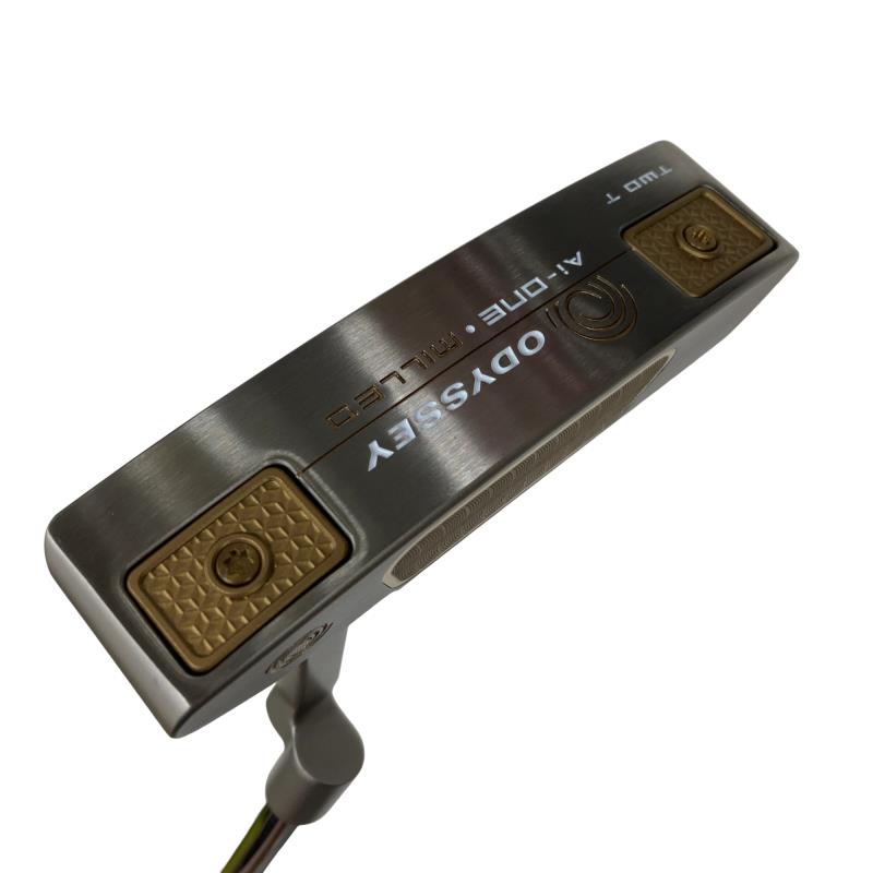 【中古】 オデッセイ Ai-ONE・MILLED TWO T シルバー 34インチ パター PT STROKE LAB 90 スチール (フレックスその他) メンズ 男性用 右利き 右用 Bランク ゴルフクラブ