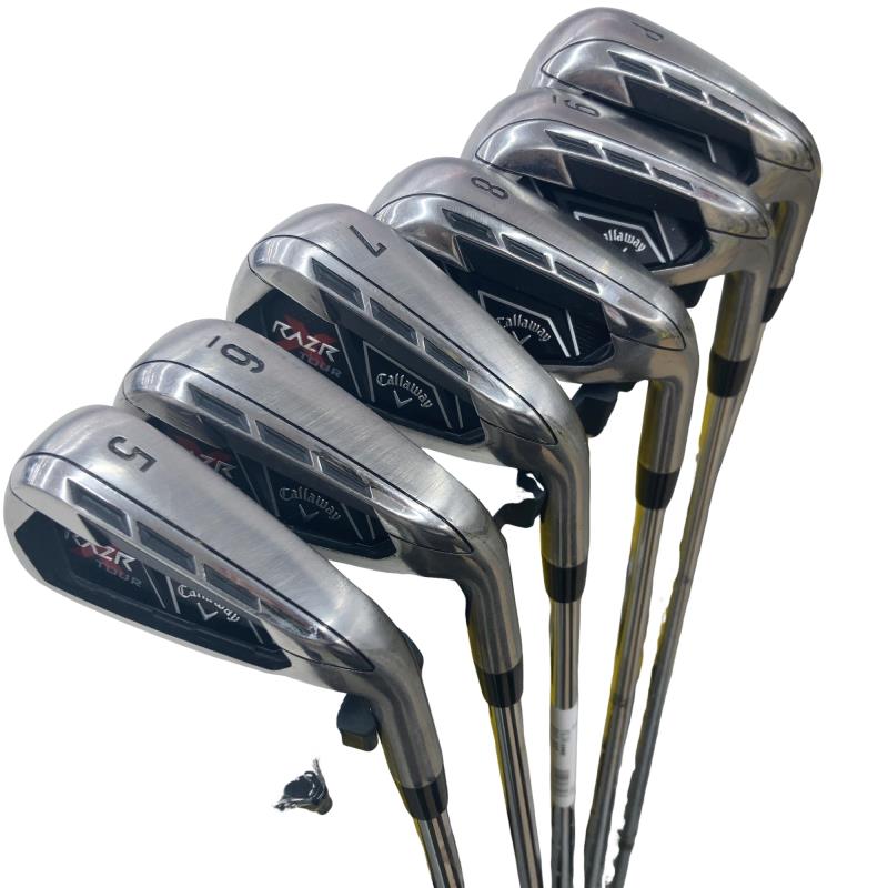 【中古】 キャロウェイ RAZR X TOUR 6S アイアン仕掛ける IR Memphis 10 DB (フレックスUNI) メンズ 成人男性用 右利き 右用 C価値づける ゴルフ野球クラブ