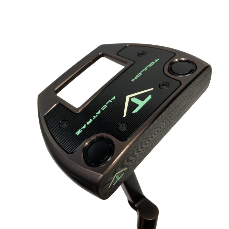 【中古】 TOULON DESIGN 24 COLLECTION ALCATRAZ H1(スターター) 34in パター PT スチール写真 (フレックス余分の物) メンズ 成人男性用 右利き 右用 B価値づける ゴルフ野球クラブ