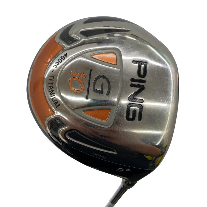 【中古】 ピン G10  9° １番ウッド DR リシャフト (フレックス余分の物) メンズ 成人男性用 右利き 右用 C位置づける ゴルフ野球クラブ
