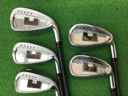 【中古】 ダイワ(グローブライド) ONOFF(2024) AKA 5S アイアン仕掛ける IR SMOOTH KICK MP-524I (フレックスSR) メンズ 成人男性用 右利き 右用 C価値づける ゴルフ野球クラブ