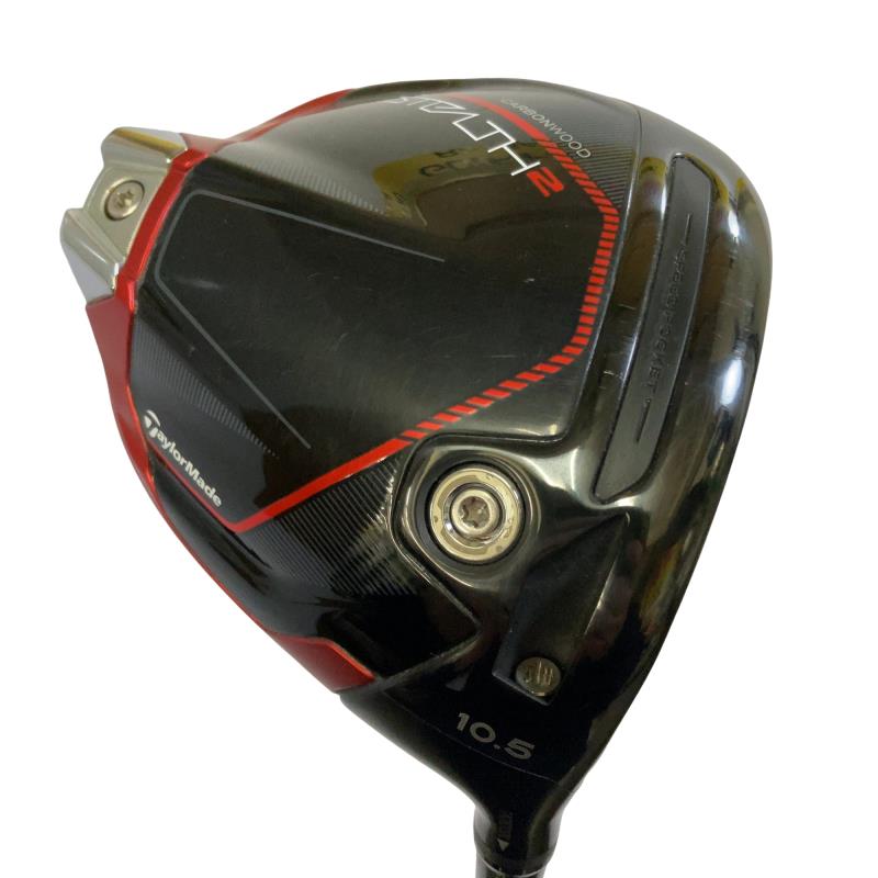 【中古】 テーラーメイド STEALTH2 10.5° ドライバー DR TENSEI RED TM50(STEALTH DR) (フレックスSR) メンズ 男性用 右利き 右用 Cランク ゴルフクラブ