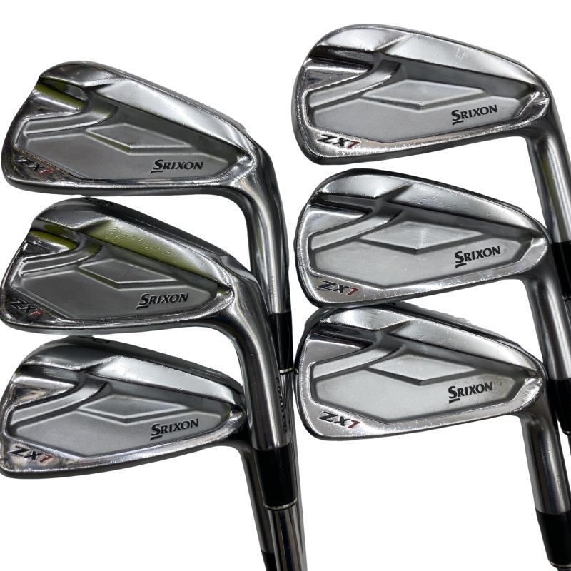 【中古】 ダンロップ SRIXON ZX7 6S アイアンセット IR NS PRO MODUS3 TOUR105 D.S.T (フレックスS) メンズ 男性用 右利き 右用 Cランク ゴルフクラブ