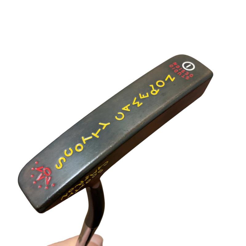 【中古】 タイトリスト SCOTTY CAMERON STUDIO DESIGN 1 パター PT スチール写真 (フレックス余分の物) メンズ 成人男性用 右利き 右用 C位置づける ゴルフ野球クラブ